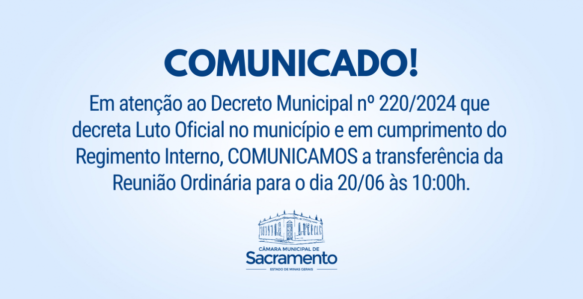 COMUNICADO