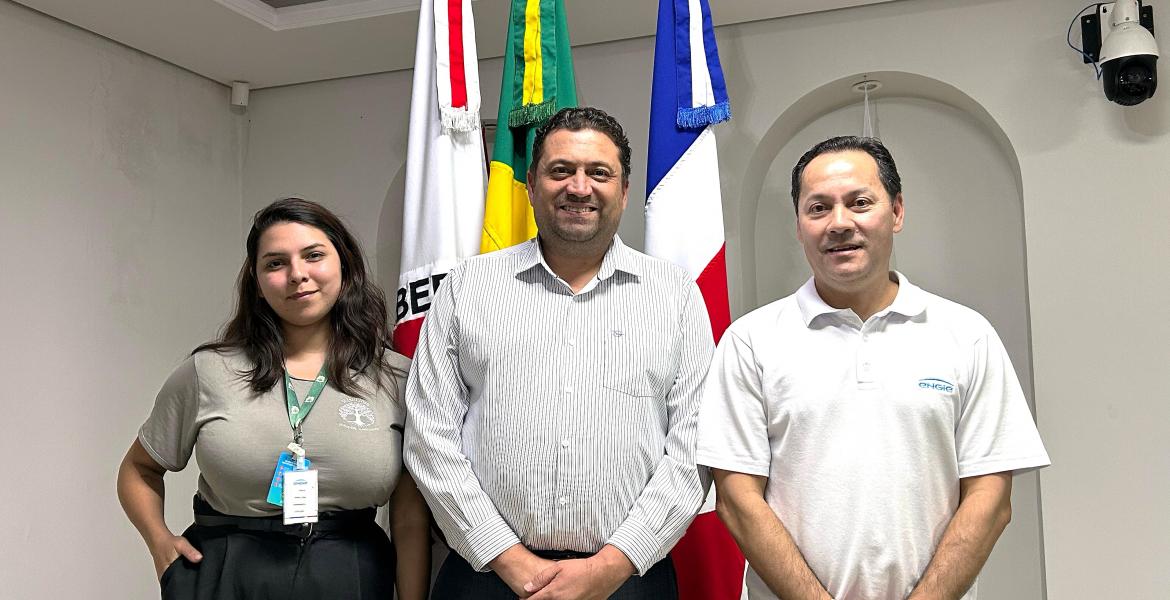 Presidente da Câmara Dr. Talhys recepcionou os colaboradores da ENGIE