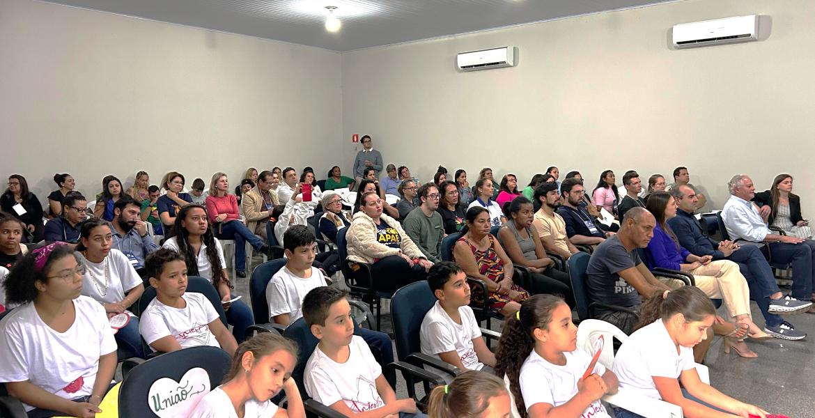 Vereadores Dr. Talhys, Dr. Reginaldo e Sgto. Edna representaram o Legislativo no evento