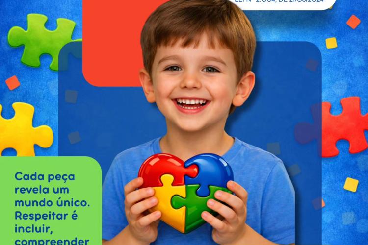 A data integra o mês de conscientização sobre o Austismo