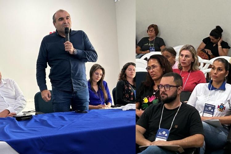 Vereadores Dr. Talhys, Dr. Reginaldo e Sgto. Edna representaram o Legislativo no evento