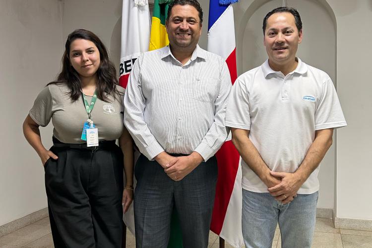 Presidente da Câmara Dr. Talhys recepcionou os colaboradores da ENGIE 