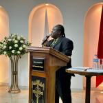 O agradecimento em nome dos servidores foi realizado por Delcides Thiago Filho, o Cid