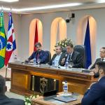 Prefeito Juninho Trevisan participa do evento junto a Mesa Diretora