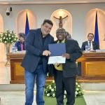 Delcides Tiago Filho, o Cid, foi o servidor público homenageado do vereador Carlos Bananal