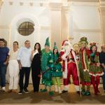 Executivo e Legislativo juntos na abertura do Natal