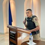 Cap. Adriano, comandante da 184ª Cia da PMMG de Sacramento