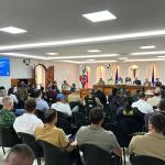 Palestra com o Secretário de Segurança Pública de Uberaba, Ten BM Weber Januário