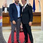 Dr. Mateus de Paula Pereira foi o homenageado do vereador Dr. Reginaldo com a Comenda da Ordem do Legislativo