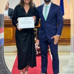 Nádia Karoline dos Anjos Correia recebeu Título de Cidadania Honorária através do vereador Victor Rodrigues