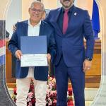 Leonan Fernandes recebe Título de Cidadania Honorária pelo vereador Kiko Bonfim