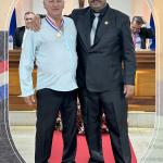 Sr. João Peereira dos Reis (João da Folia) recebe Comenda do vereador Marciano