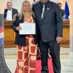 Anny Campos recebe Título de Cidadania Honorária por indicação do vereador Marciano