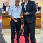 Músico Moacyr Ramos Camargo recebe Comenda do vereador Dr. Talhys