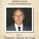 Francisco Afonso da Costa, patrono do Título Empresa Amiga Cidadã Sacramentana
